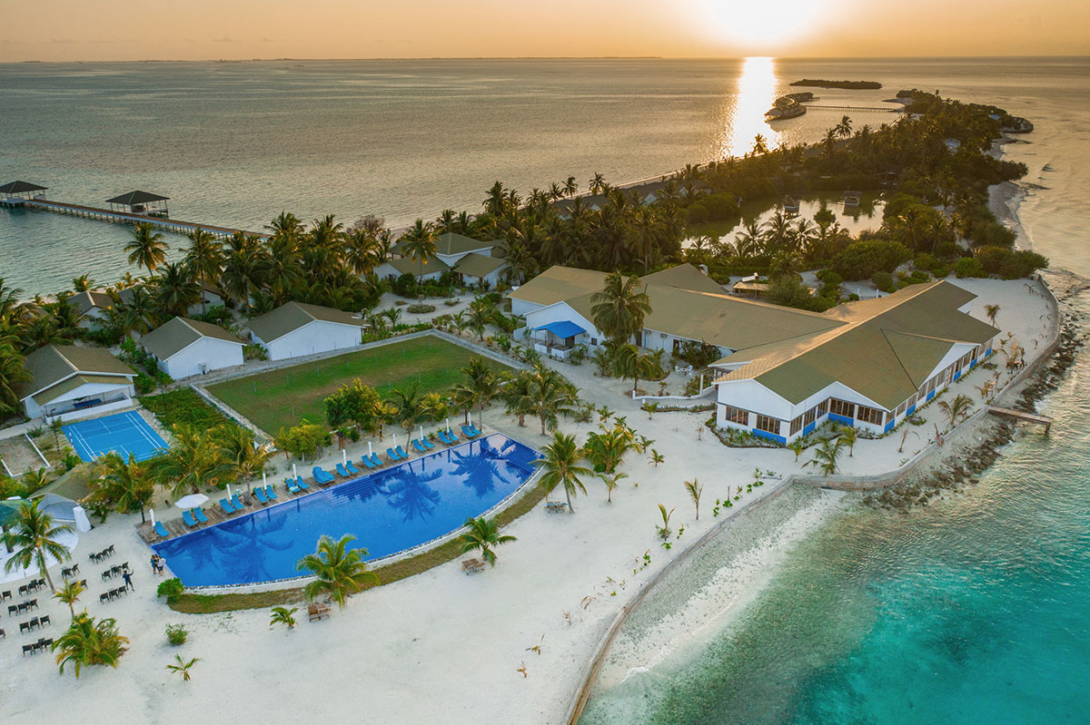 South Palm Resort - Aerial shot